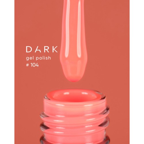 DARK gel polish (new collection) 104, 10 ml
