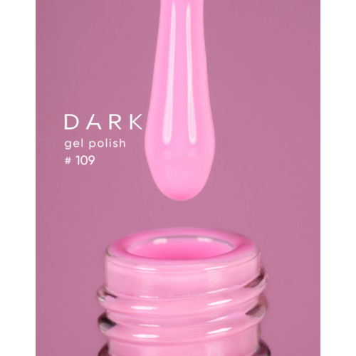 DARK gel polish (new collection) 109, 10 ml