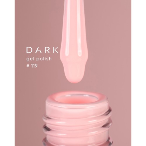 DARK gel polish (new collection) 119, 10 ml