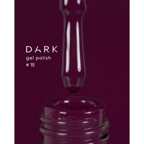 DARK gel polish (new collection) 15, 10 ml