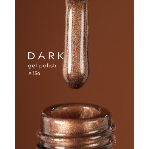DARK gel polish (new collection) 156, 10 ml