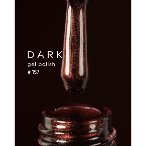 DARK gel polish (new collection) 157, 10 ml