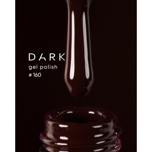 DARK gel polish (new collection) 160, 10 ml