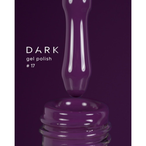 DARK gel polish (new collection) 17, 10 ml
