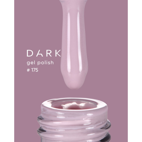 DARK gel polish (new collection) 175, 10 ml