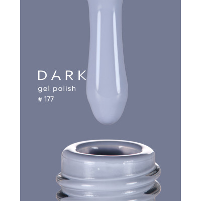 DARK gel polish (new collection) 177, 6 ml