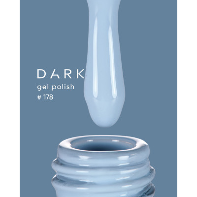 DARK gel polish (new collection) 178, 6 ml