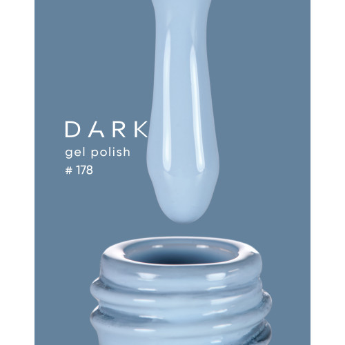 DARK gel polish (new collection) 178, 10 ml