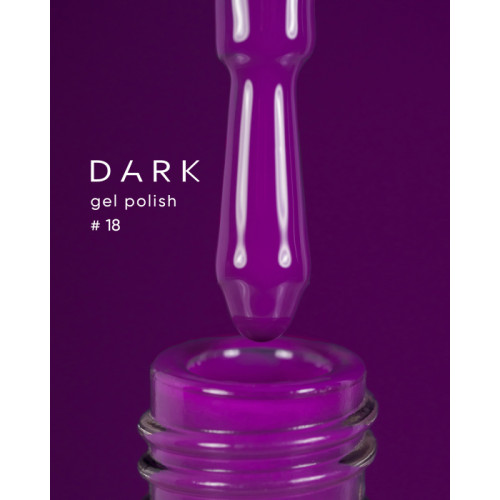 DARK gel polish (new collection) 18, 10 ml