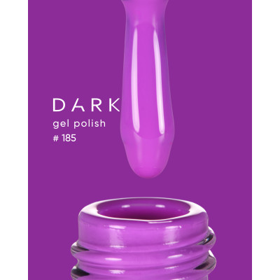 DARK gel polish (new collection) 185, 6 ml