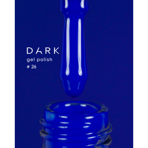 DARK gel polish (new collection) 26, 10 ml