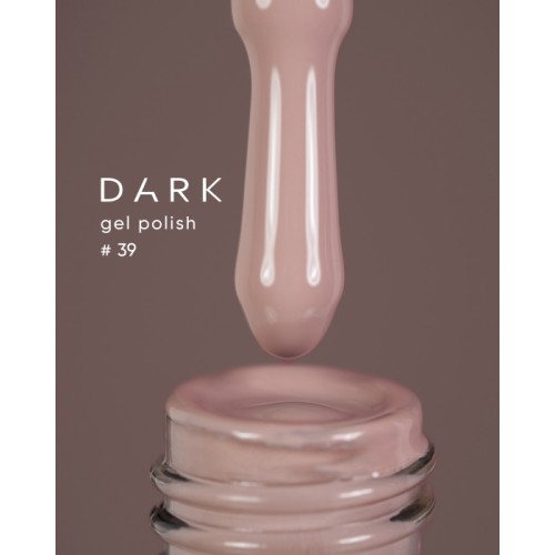 DARK gel polish (new collection) 39, 10 ml