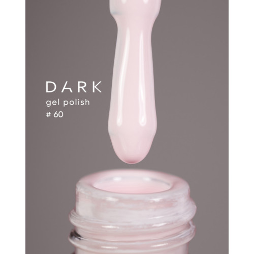 DARK gel polish (new collection) 60, 10 ml