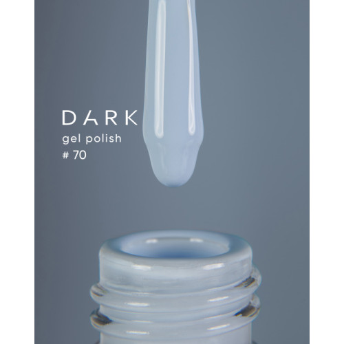 DARK gel polish (new collection) 70, 10 ml