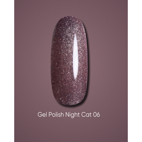 DARK gel polish Night Cat 06, 6 ml