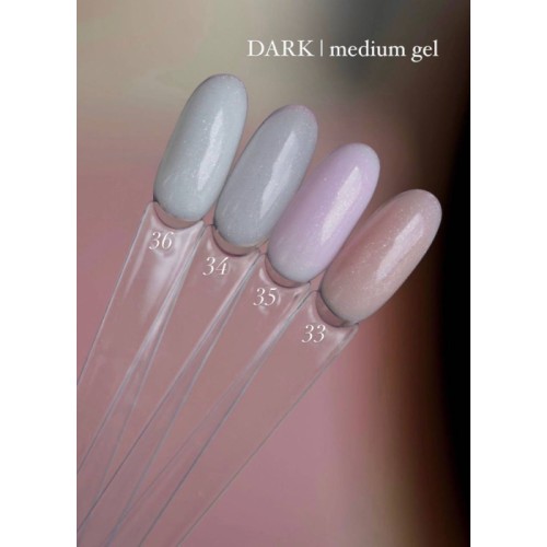 DARK Medium Gel No. 33 (new color), 15 ml (without brush)