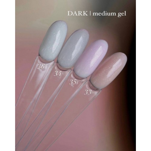 DARK Medium Gel No. 34, (new color), 15 ml (without brush)