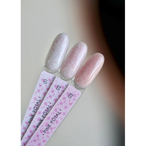 DARK PRO base Pink Potal 1, 15 ml