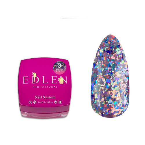 Disco Glitter №03 Edlen 5 ml