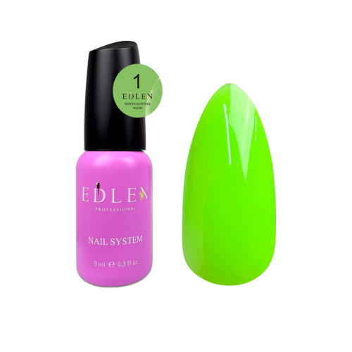 Water Acrygel Neon Edlen 9 ml №01