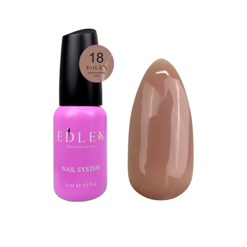 Water Acrygel Nude Edlen 9 ml №18