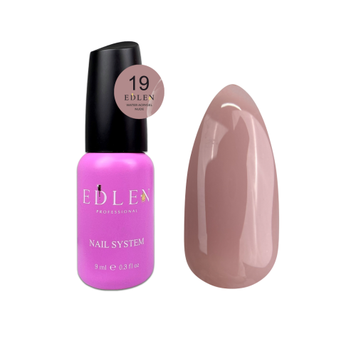 Water Acrygel Nude Edlen 9 ml №19