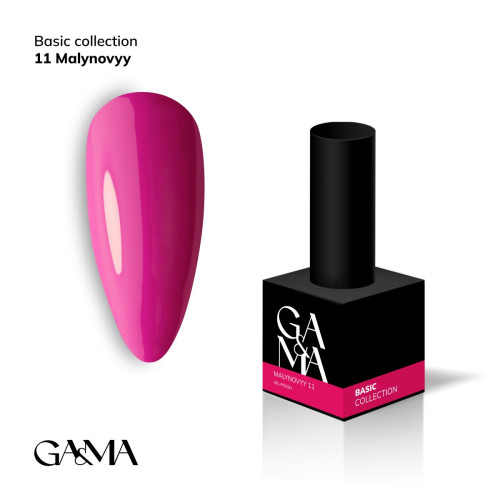 GA&MA Basic collection Gel Polish No. 011, 10 ml