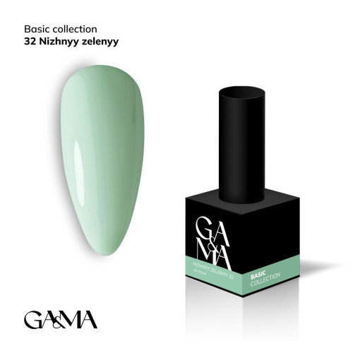 GA&MA Basic collection Gel Polish No. 032, 10 ml