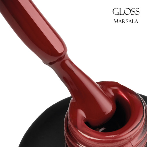 Color base GLOSS Marsala, 11 ml