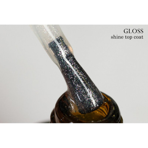 Non-sticky reflective top Shine Light Top Coat, 11 ml Gloss