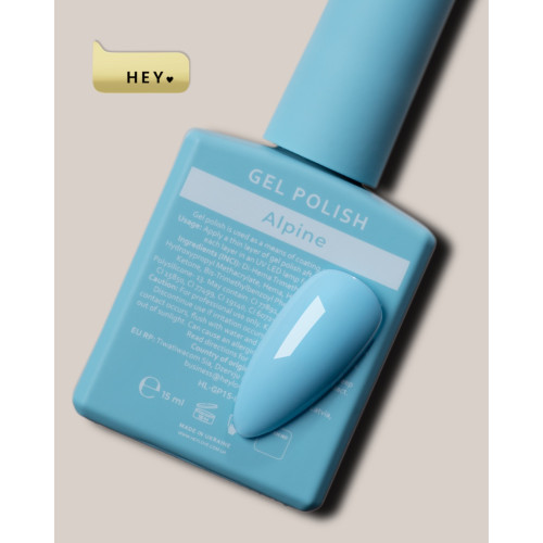 HEYLOVE., Gel Polish «Alpine», 15 ml 
