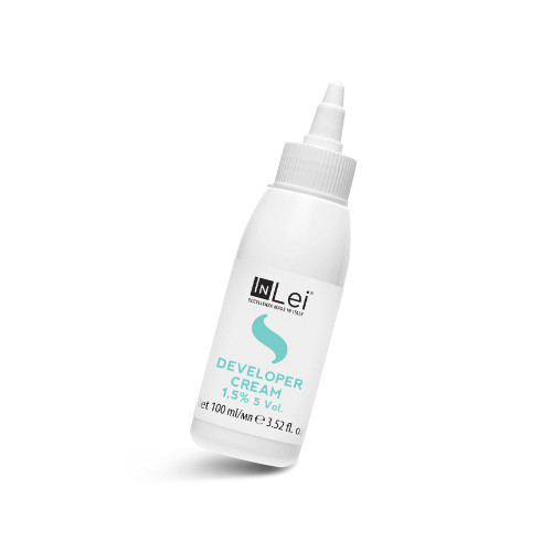 inLei "DEVELOPER CREAM" 1.5% 5 oxidant for eyelash and eyebrow dye 100 ml