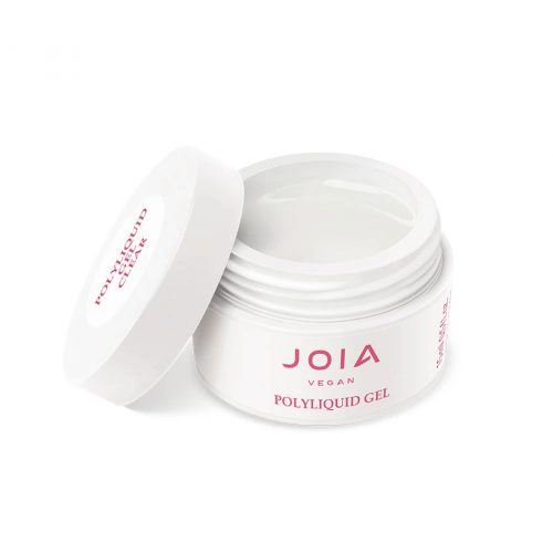 Liquid gel for strengthening and modeling PolyLiquid gel Clear JOIA vegan, 15 ml