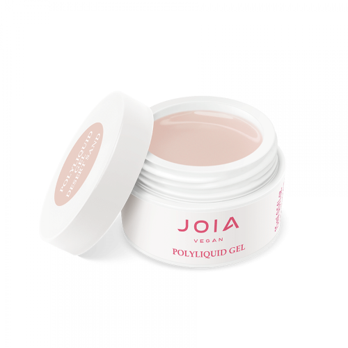 Liquid gel for strengthening and modeling PolyLiquid gel Desert Sand JOIA vegan, 15 ml