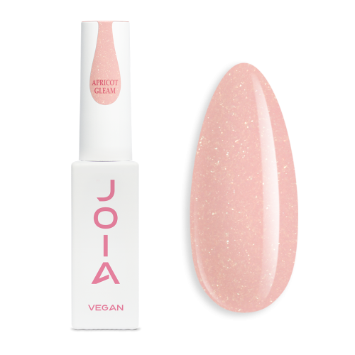 Liquid gel for strengthening and modeling PolyLiquid gel JOIA vegan, Apricot Gleam, 8 ml