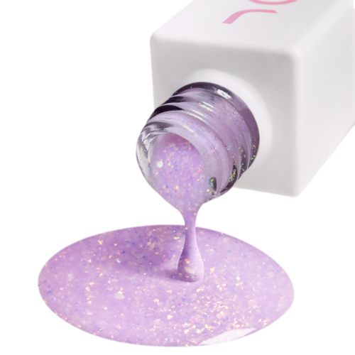 Liquid gel for strengthening and modeling PolyLiquid gel JOIA vegan, Lavender Bloom, 8 ml