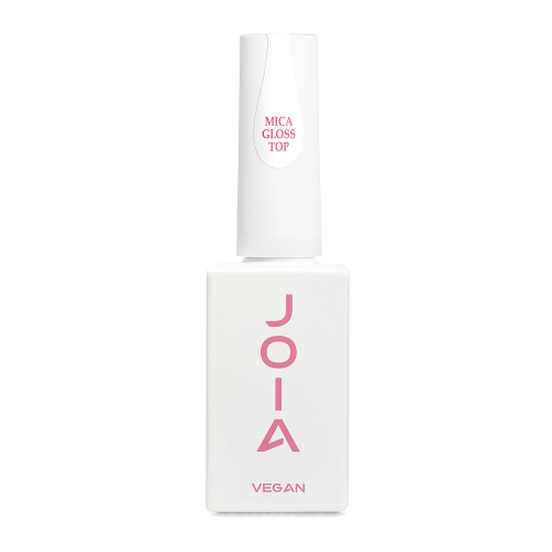 Nail polish fixative "Mica Gloss Top" JOIA vegan, 15 ml