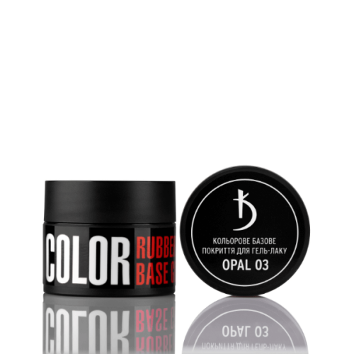 Color Rubber Base Gel Opal 03 Kodi Professional 12 ml