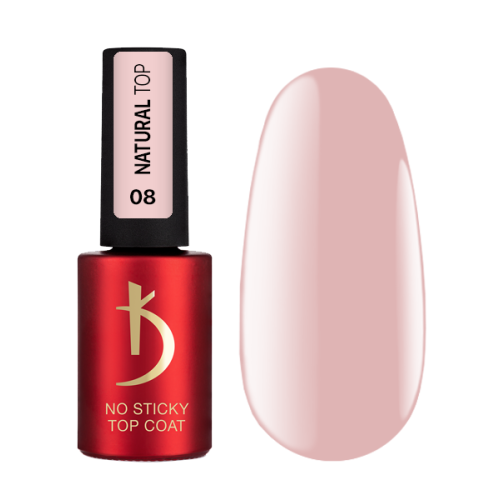 Natural Top 8, 7 ml No Sticky Top Coat Kodi Professional