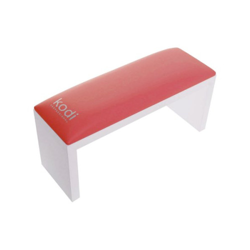 Armrest for manicure on white legs Kodi Professional color: Berry