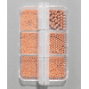Beads for Nail Design (color: rose-gold) Kodi Professional