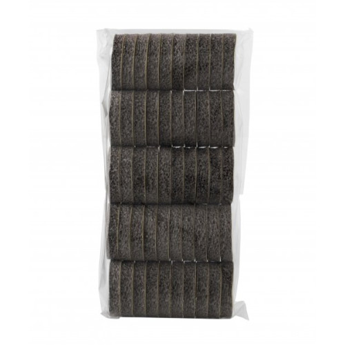 Buff disk 26 mm (black, 320 grit, 50 pcs.) Kodi Professional