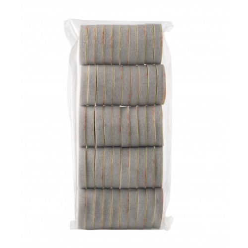 Buff disk 26 mm (grey, 180 grit, 50 pcs.) Kodi Professional