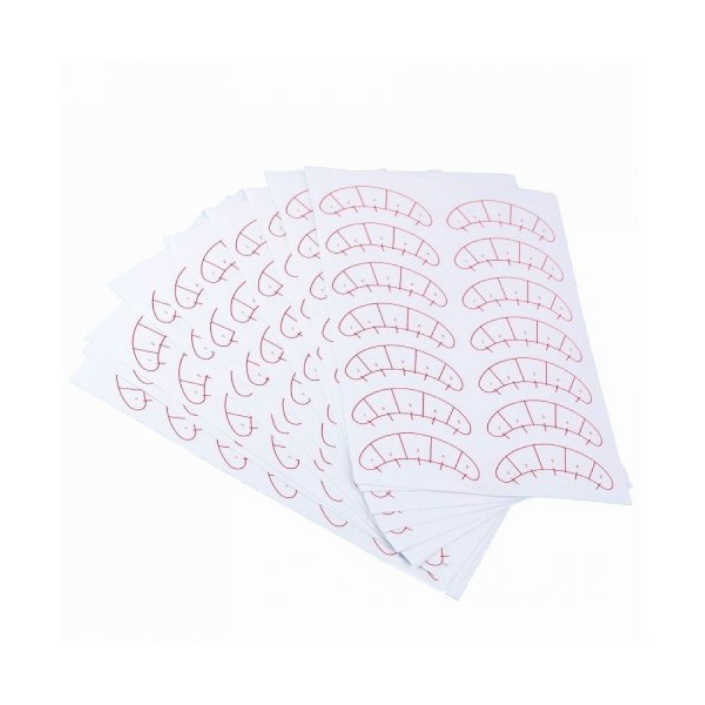 Eyelash extension stickers (70 pairs per pack) Kodi Professional