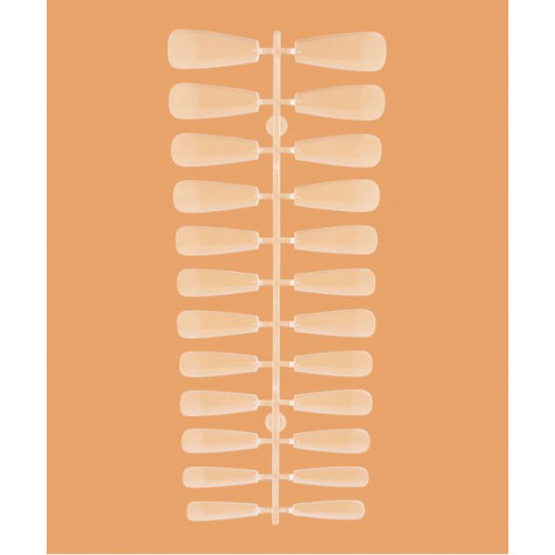 Gel Tips for Extensions Matte Ballerina Kodi Professional quantity: 240 pcs/pack