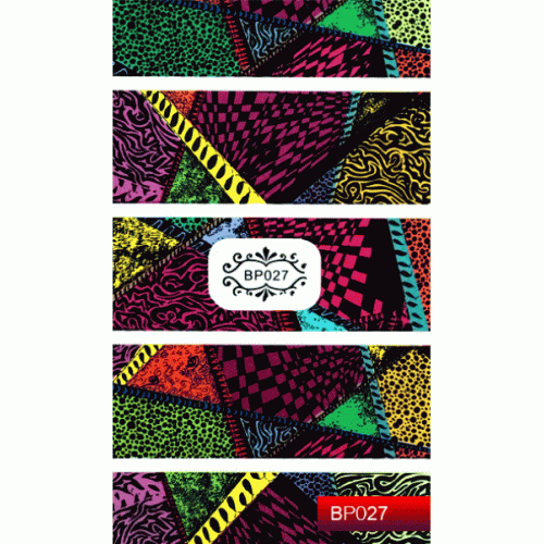  Nail Art Stickers BP027 Kodi Professional