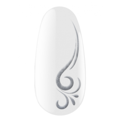 Nail Decor Gel Metallic Silver, 4 g Kodi Professional
