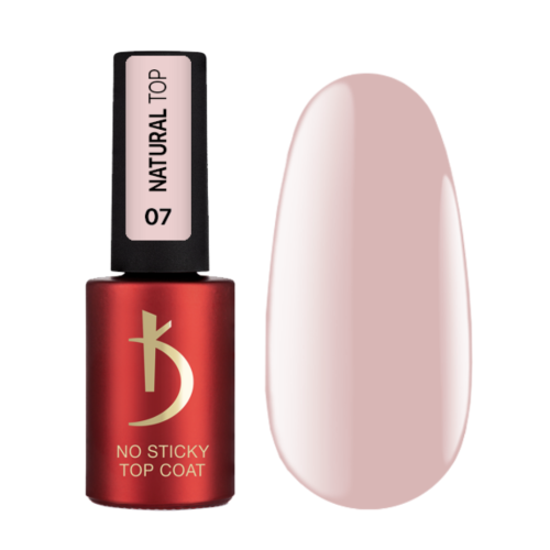 Natural Top 7, 7 ml No Sticky Top Coat Kodi Professional