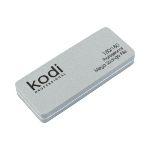 No. 172 Rectangular Mini Buff Nail File, abrasiveness 180/180, Kodi Professional