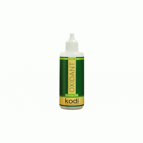 Кремовый оксидант 3% для краски для бровей 100 ml. Kodi Professional